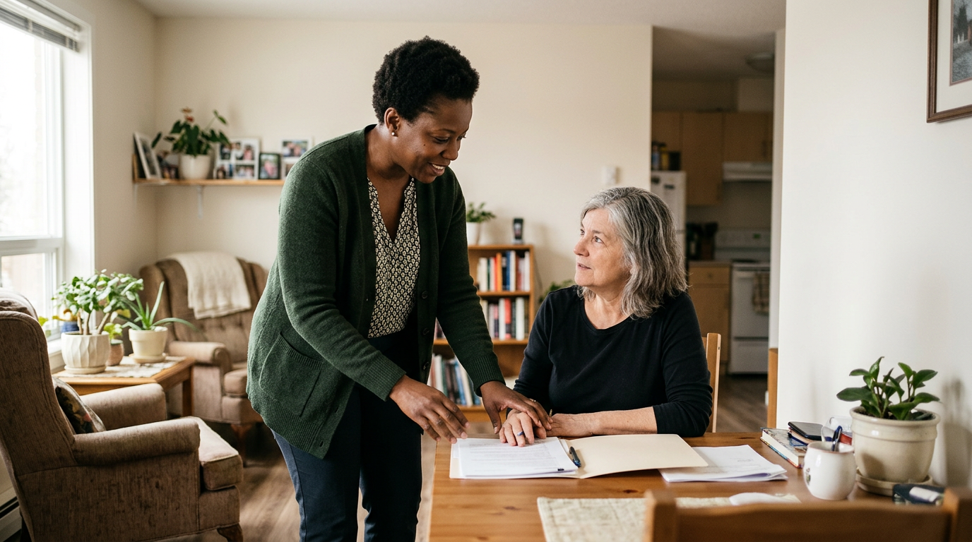 supportive housing worker