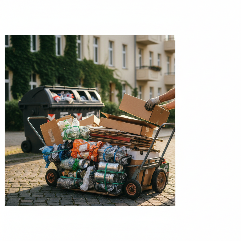 Berliner Müllsammler: Wie sie die Kreislaufwirtschaft revolutionieren