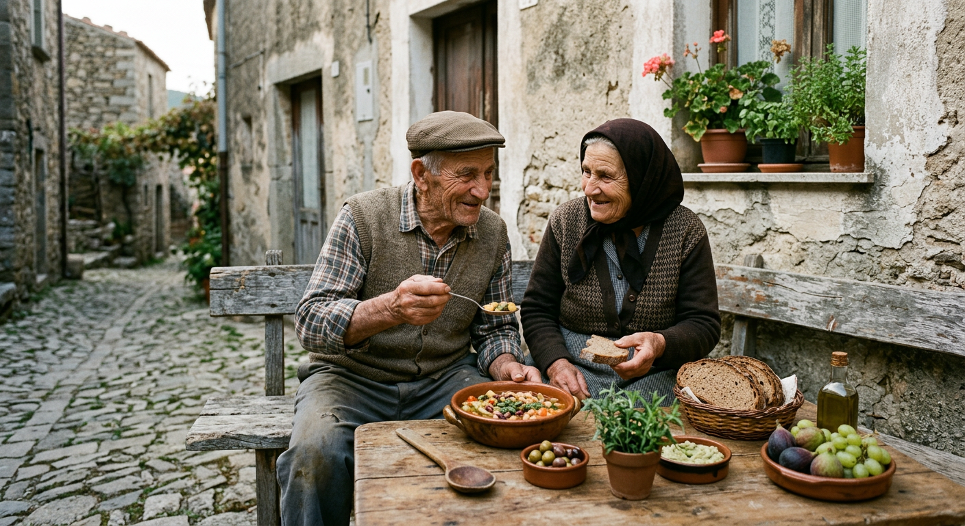 sardinia village old people