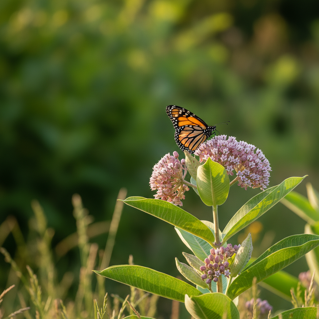 milkweed monarch