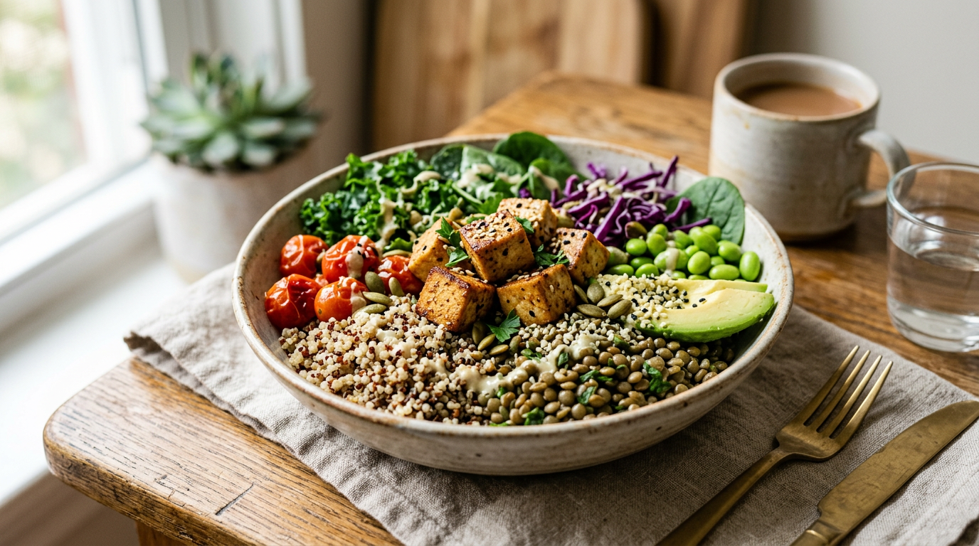 Vegan high protein: Von Mangel zu Muskelaufbau (2026)