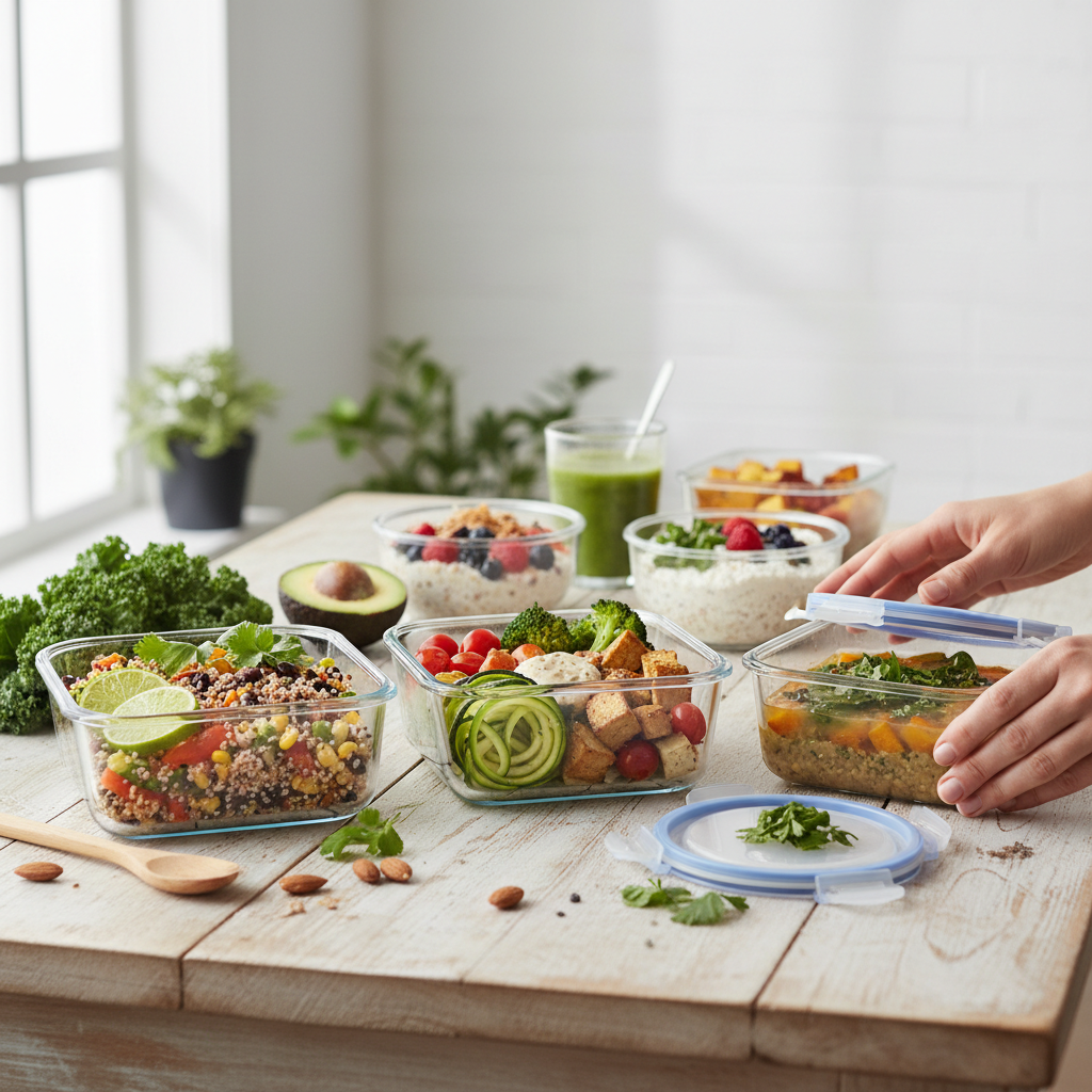 2026 Meal Prep Guide: Frische Veggie-Mahlzeiten bis Donnerstag