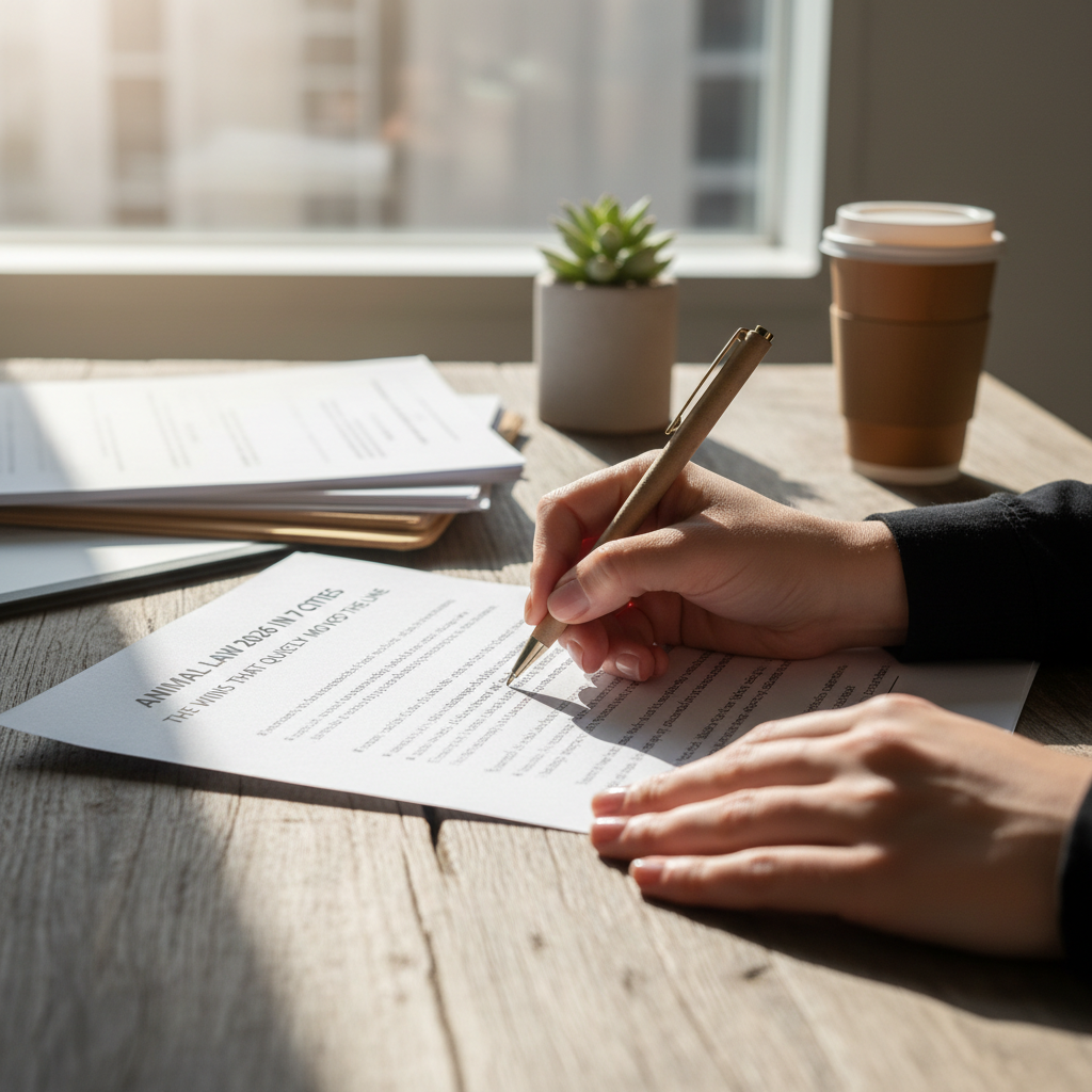 advocacy signing document