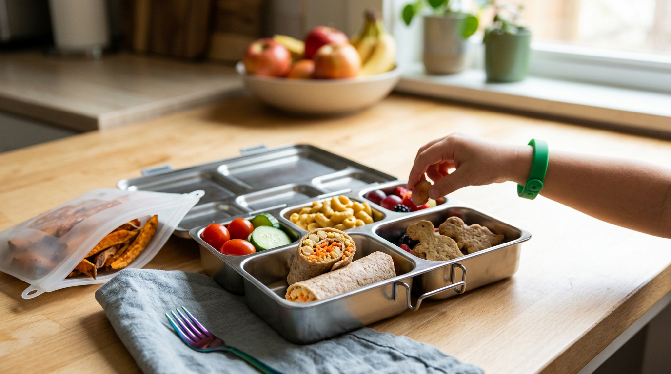 vegan kids lunch