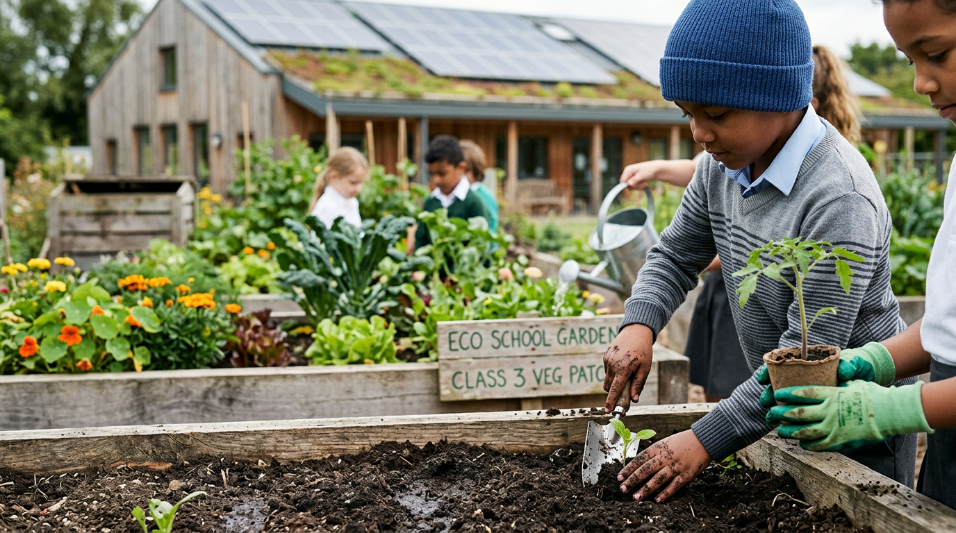 eco school garden
