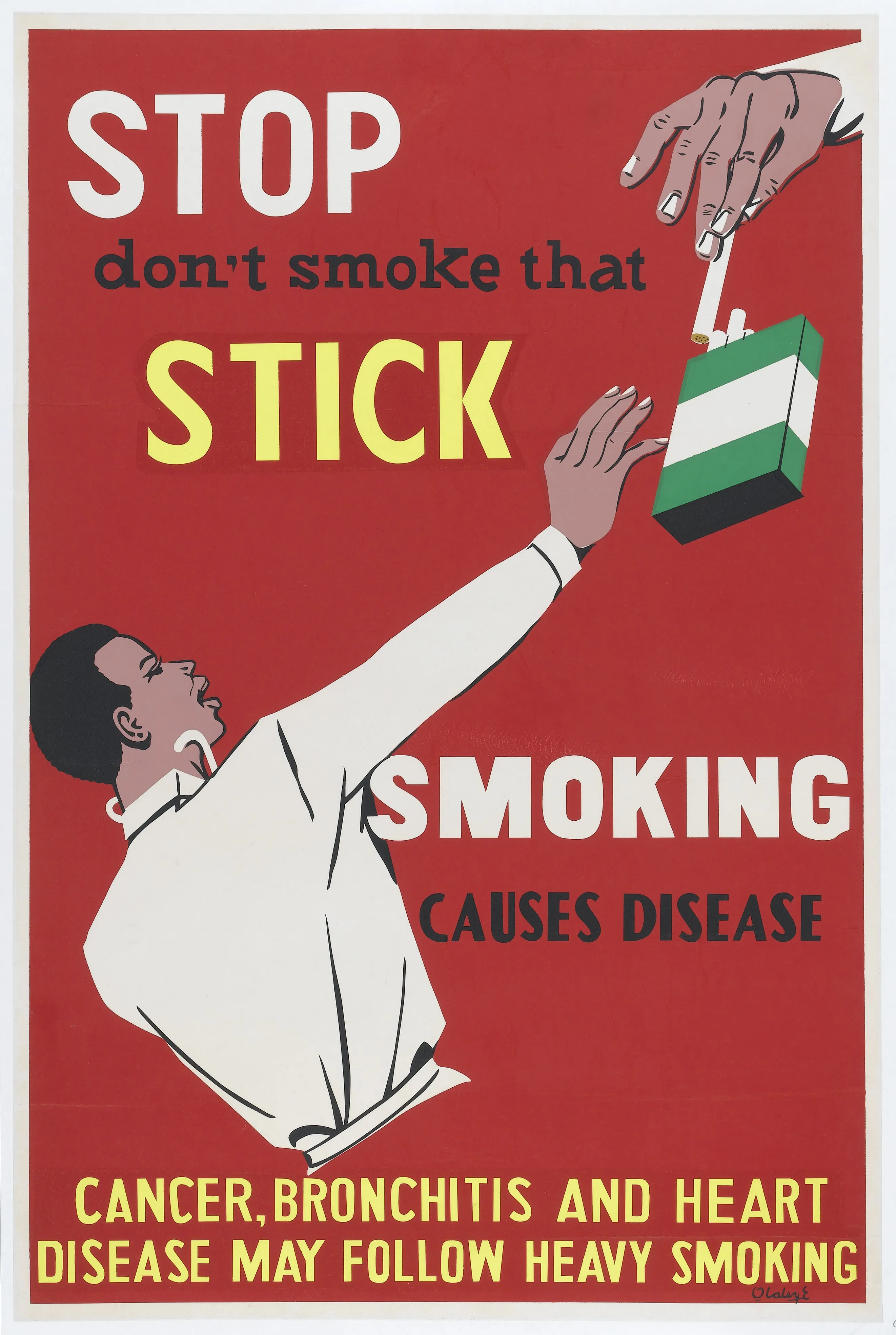 A doctor with a stethoscope rejecting the offer of a Wellcome L0042090.jpg