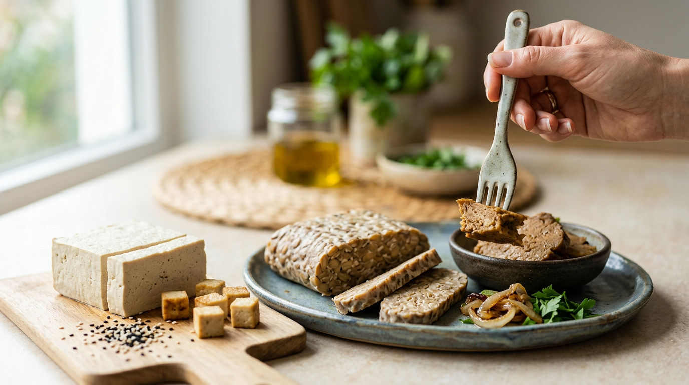 tempeh tofu seitan