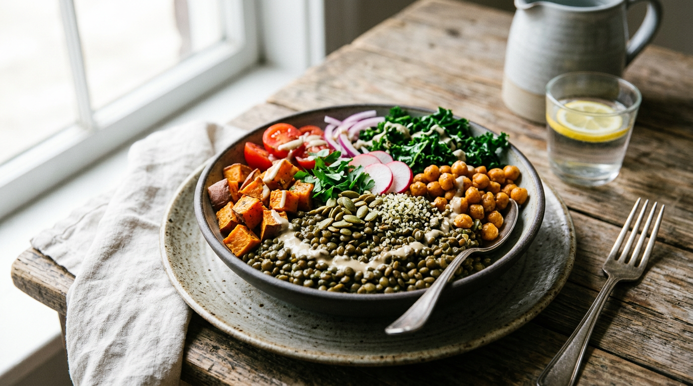 lentil bowl