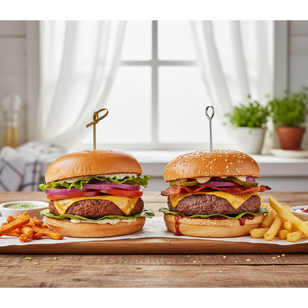 beef burger comparison