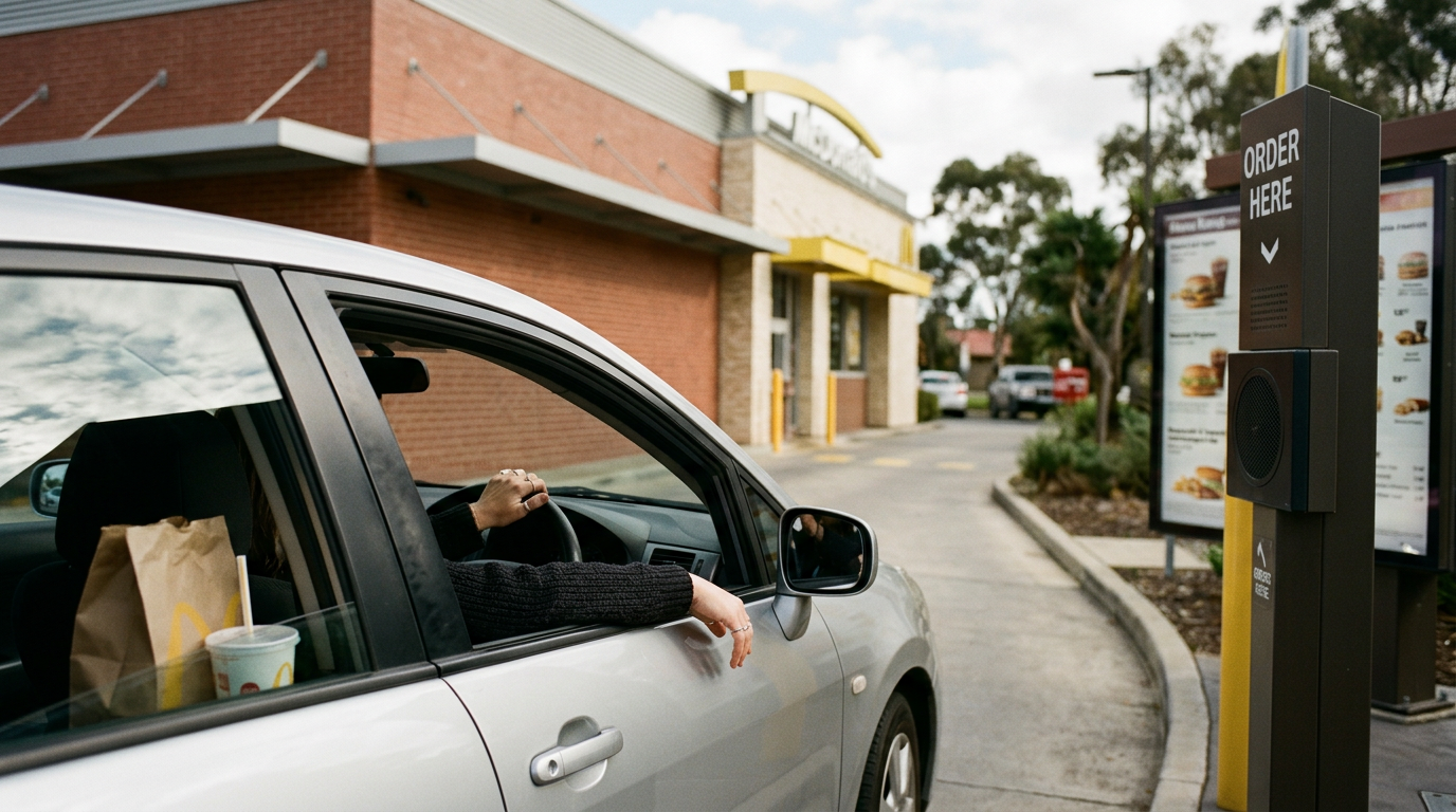 mcdonalds drive thru