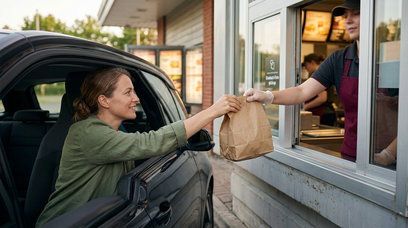 fast food drive through