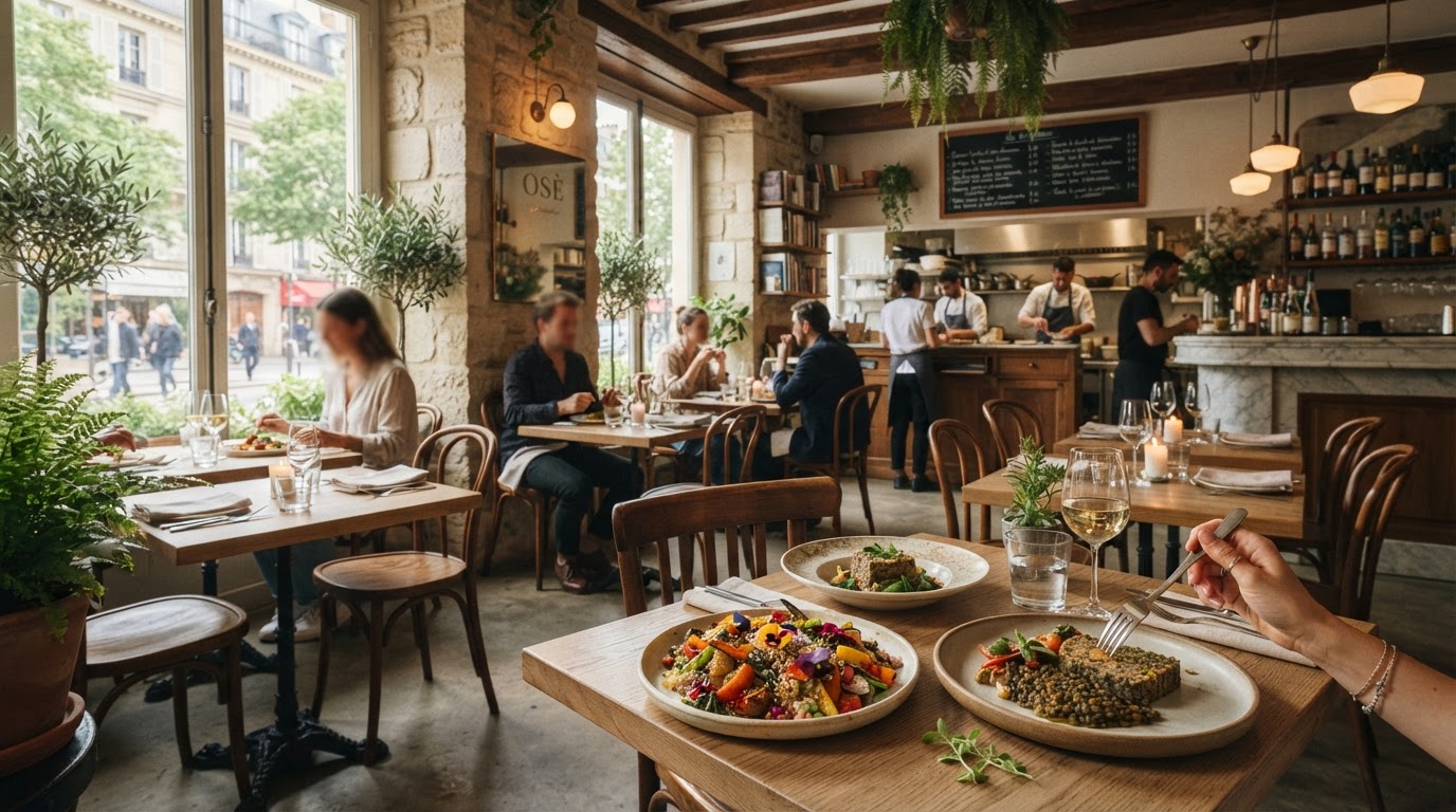 Les meilleurs restaurants végétariens et vegans de Paris 2026