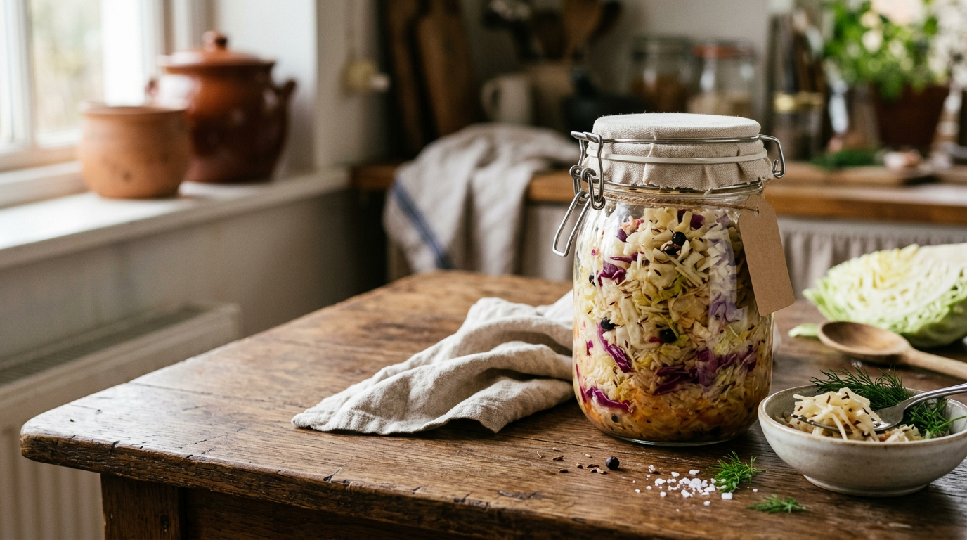 sauerkraut jar