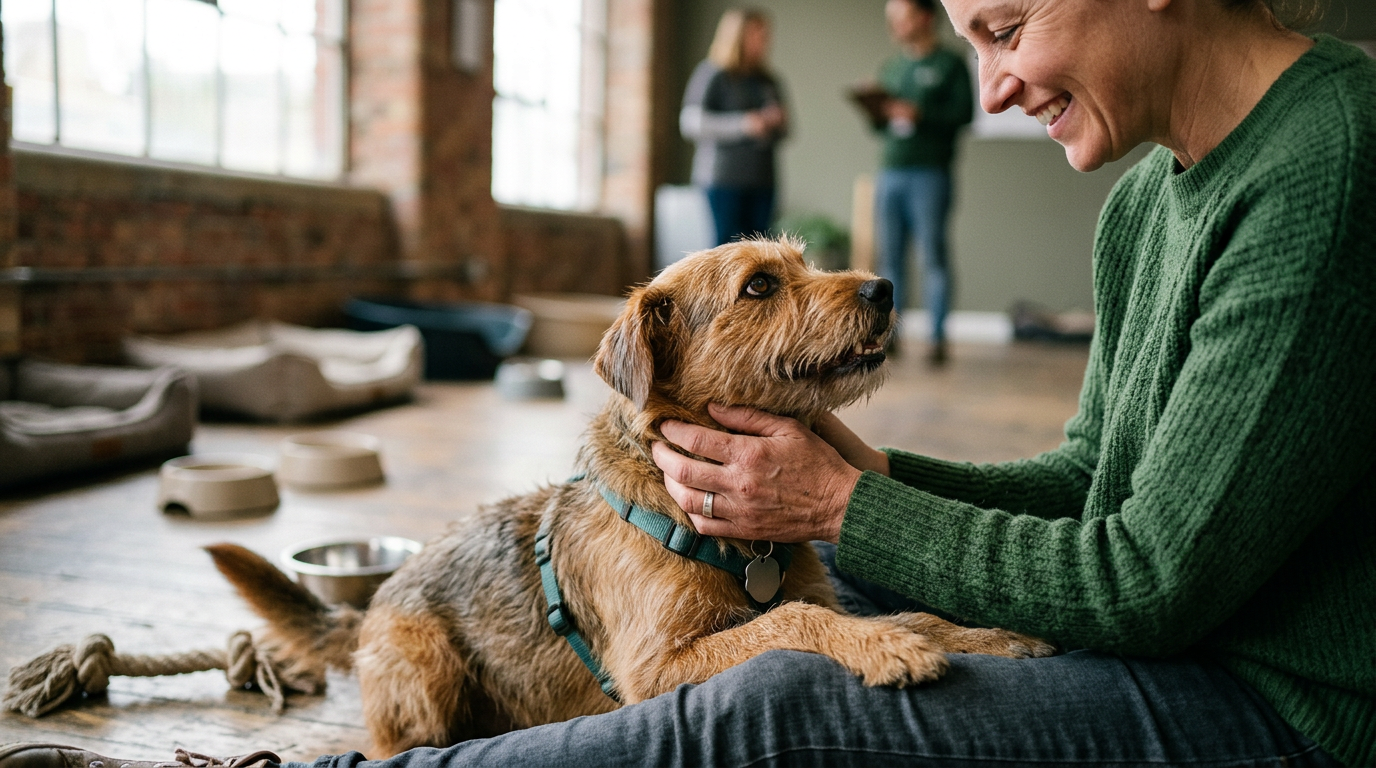 rescue dog adoption