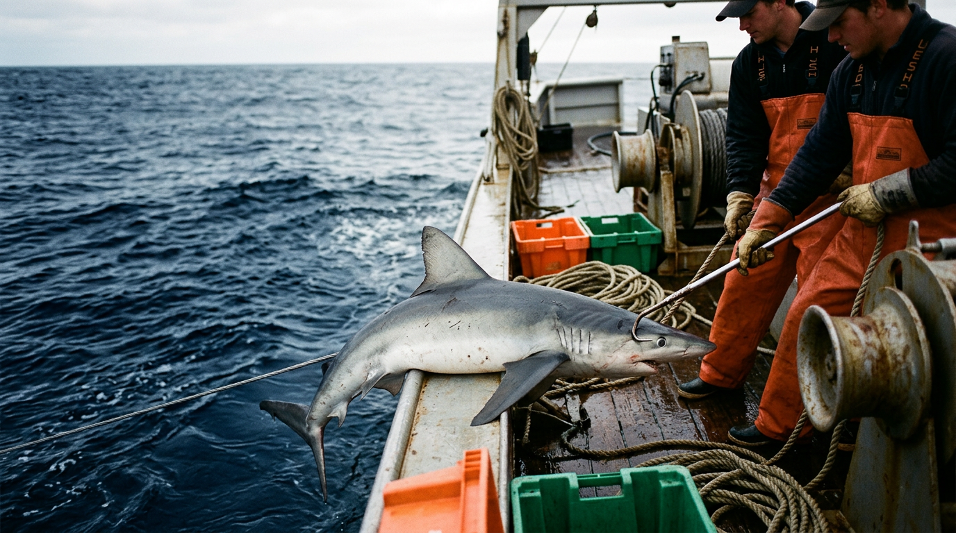 shark fishing boat