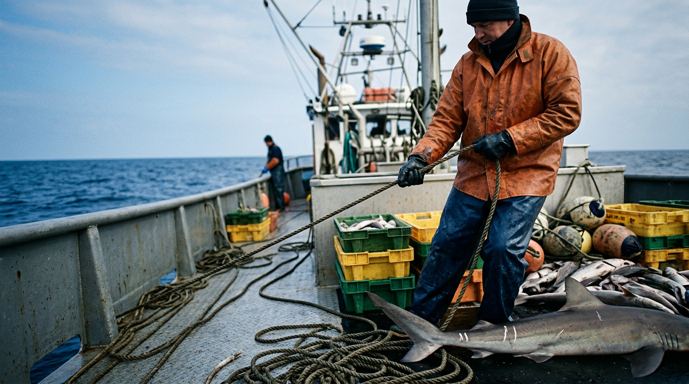 shark fishing boat