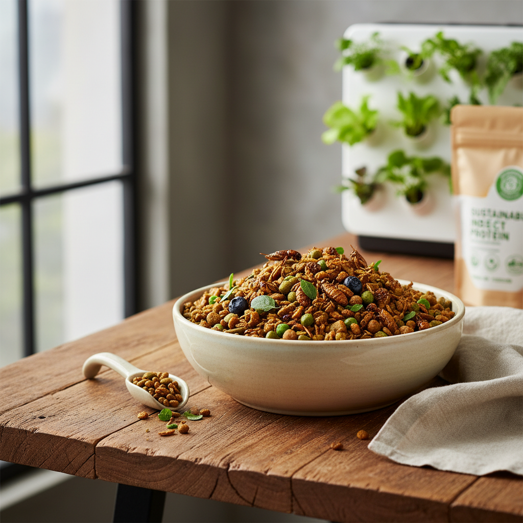 Aliments durables chien: insectes, végétaux, cultiver sainement