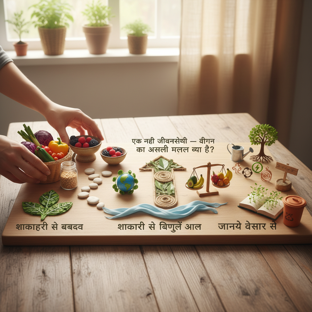 वीगन का अर्थ: शाकाहारी से बदलाव, एक नई जीवनशैली