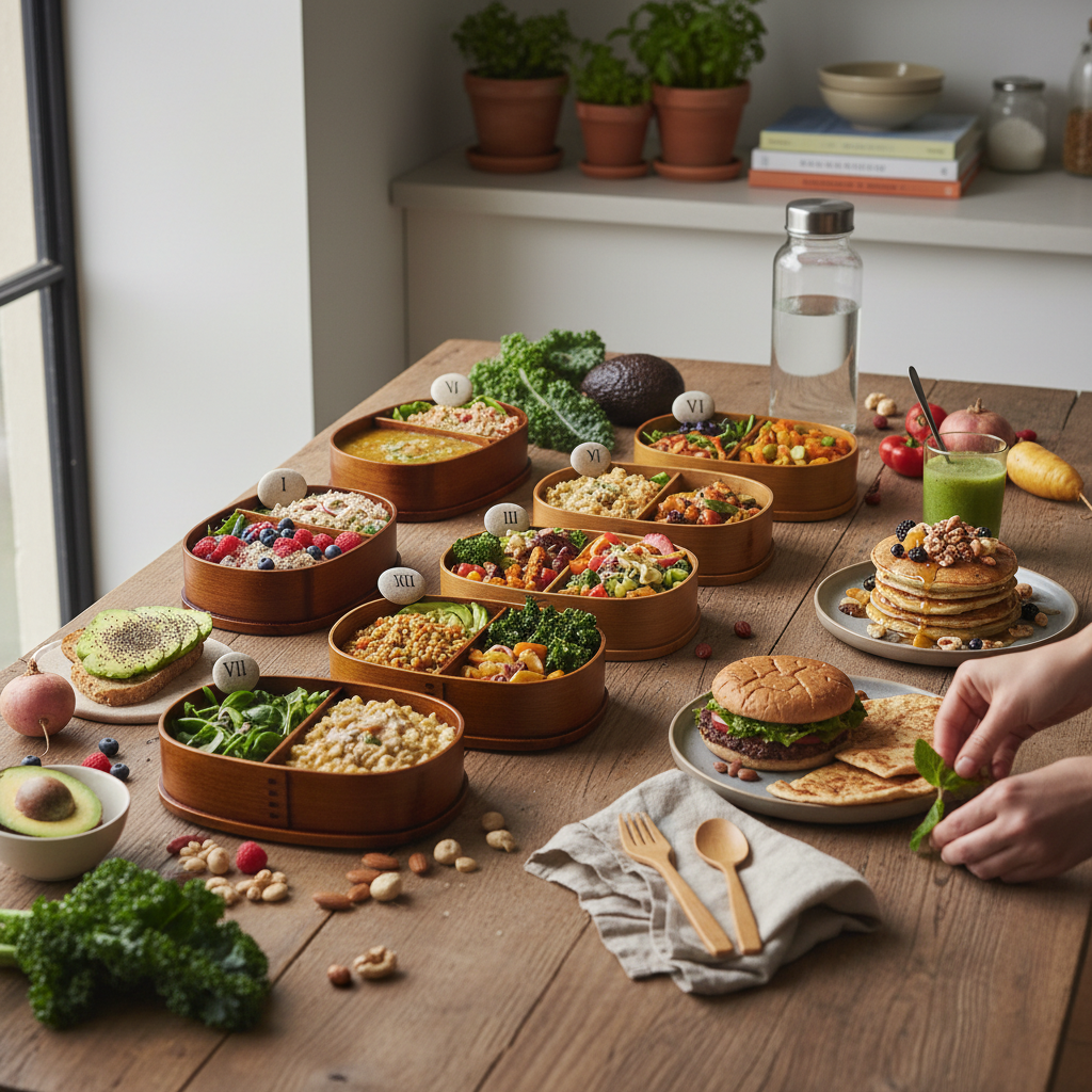 week-long vegan meal plan