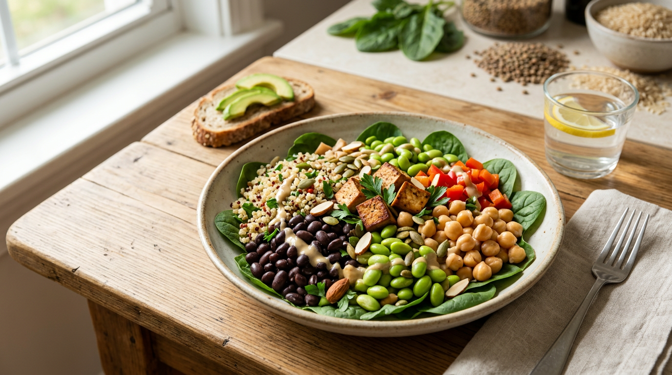 balanced plant protein diet chart