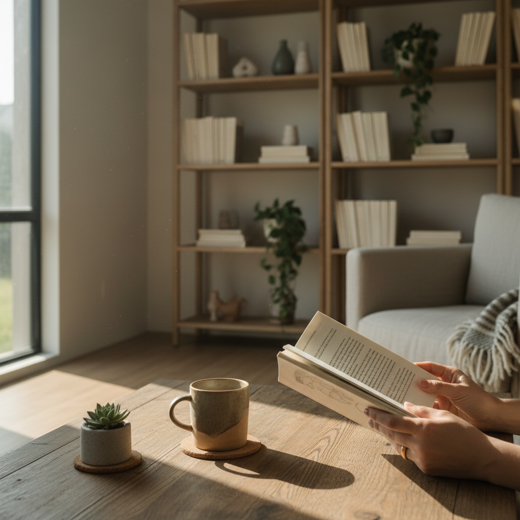 quiet reading room
