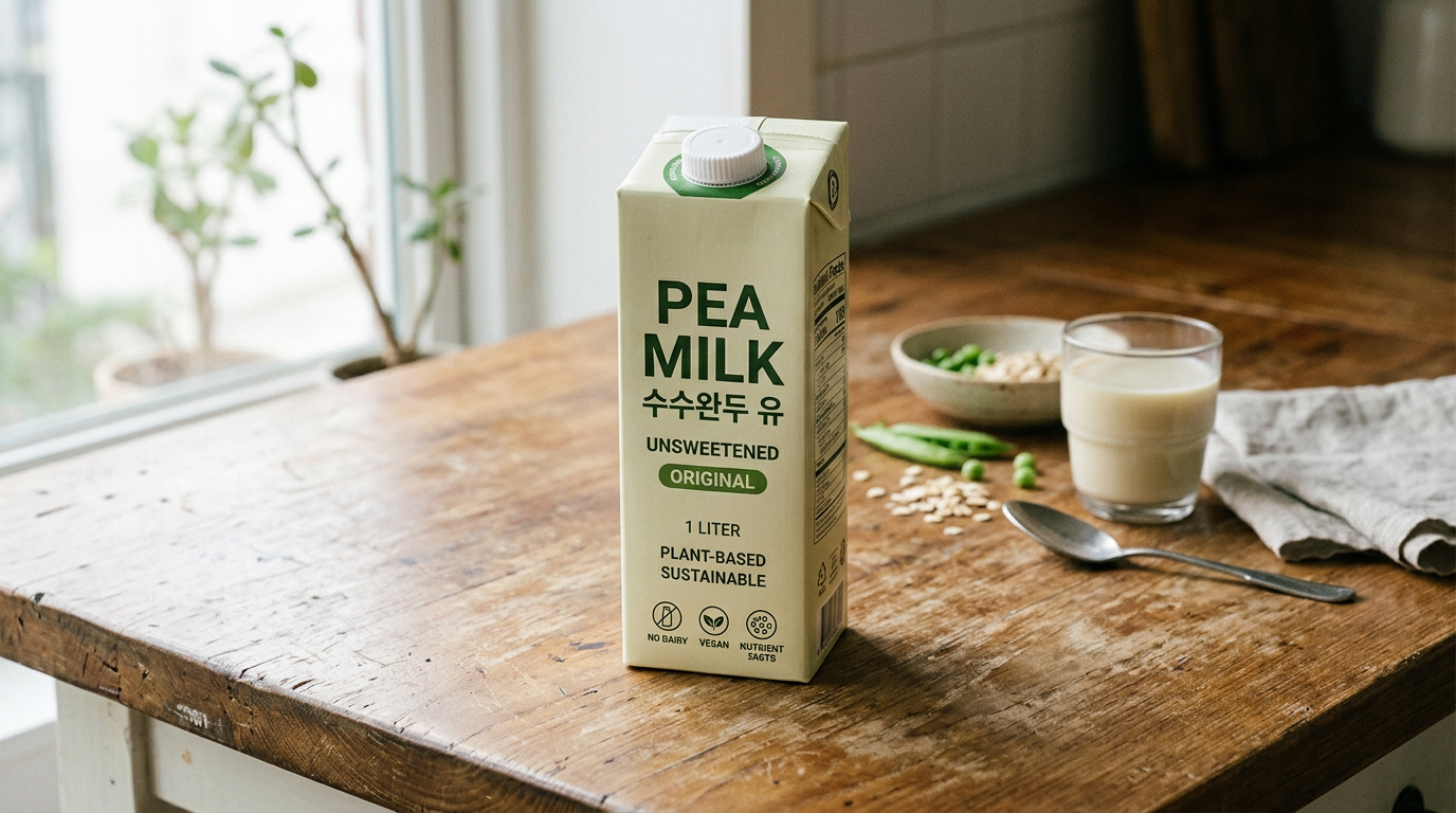 pea milk carton