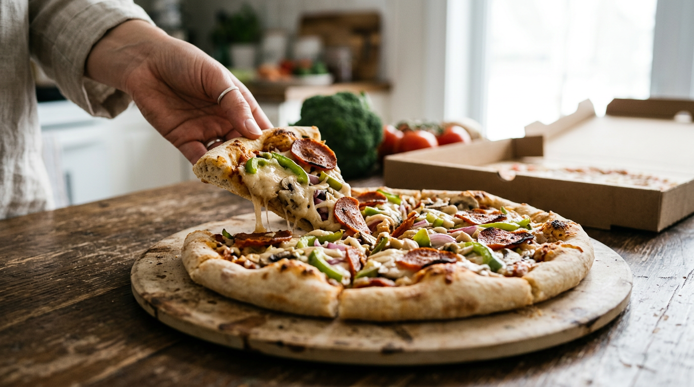 frozen pizza