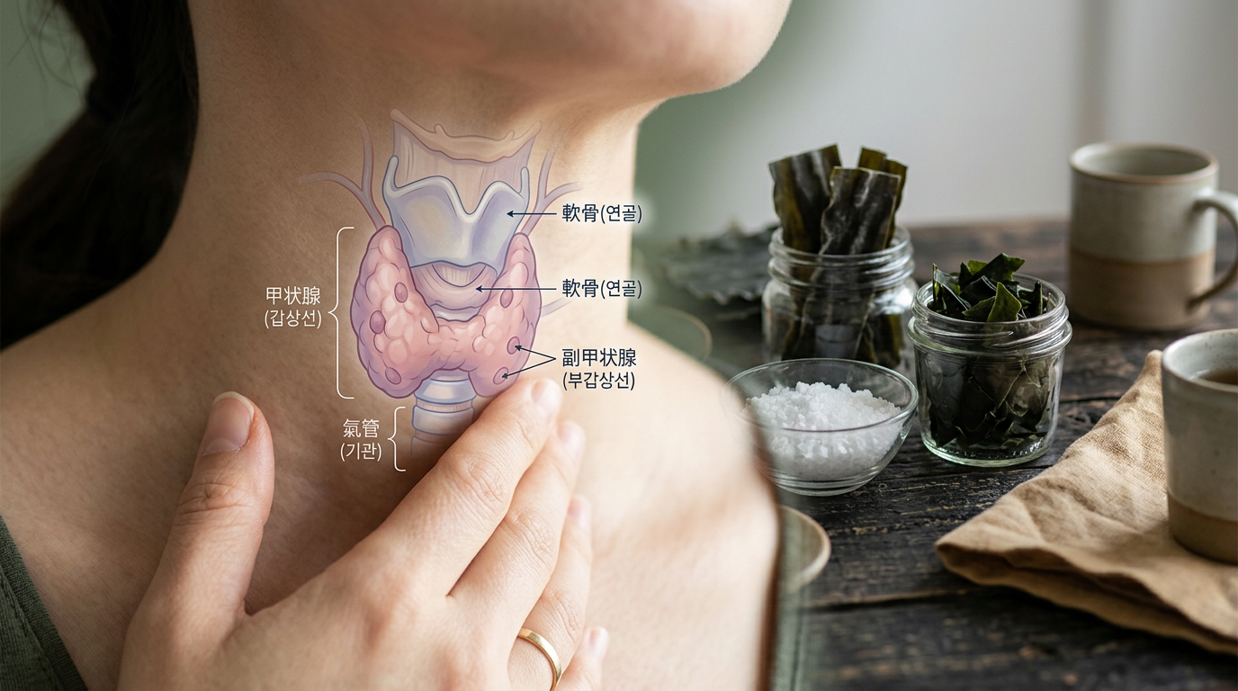 thyroid neck diagram