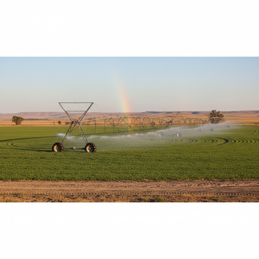 irrigation pivot farm