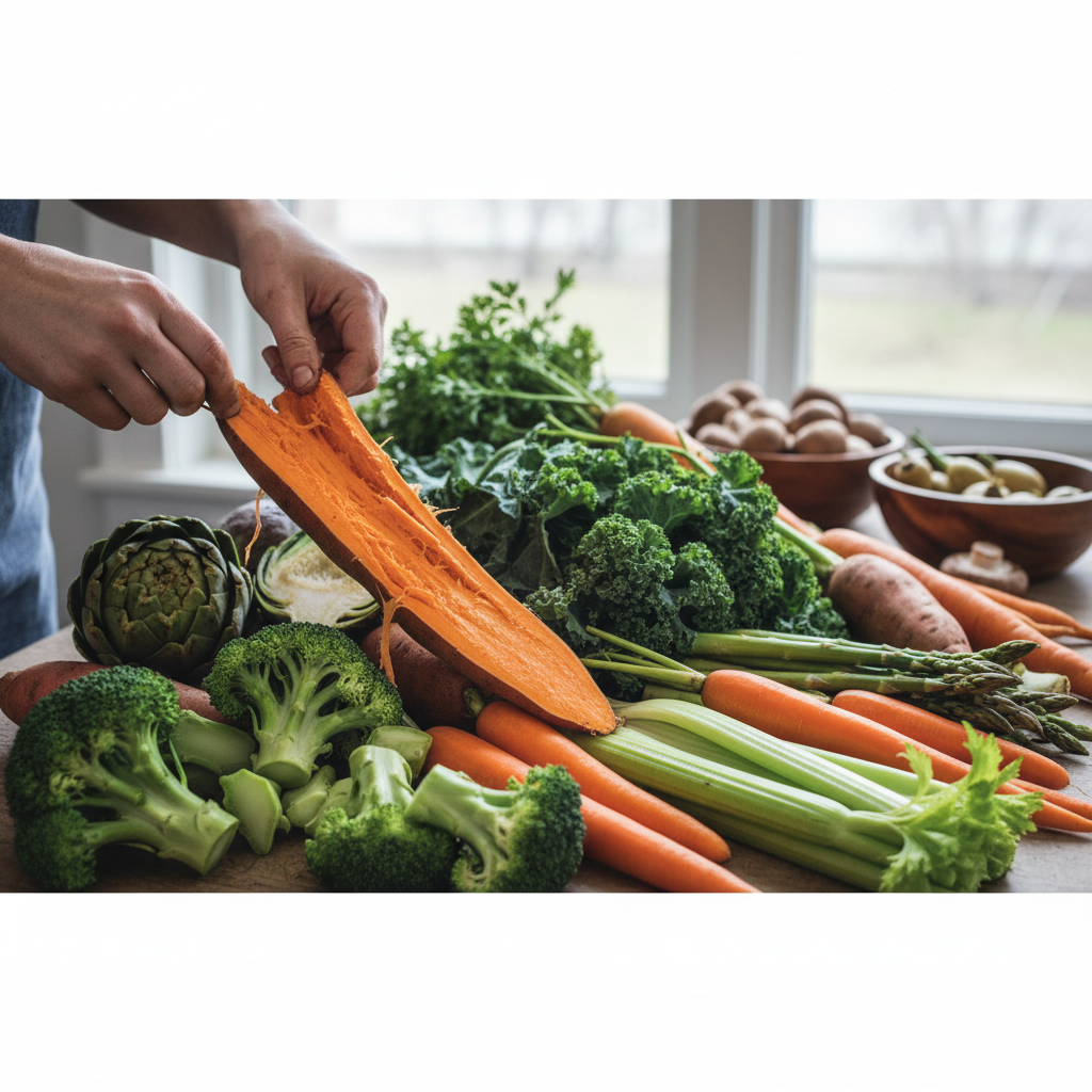 vegetables fiber