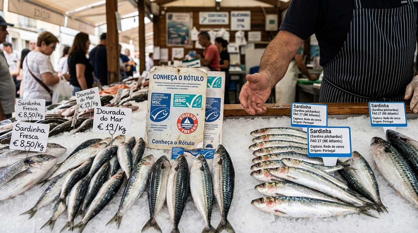 Rótulos de Pescado: Antes e Depois da Verdade Oculta em 2026