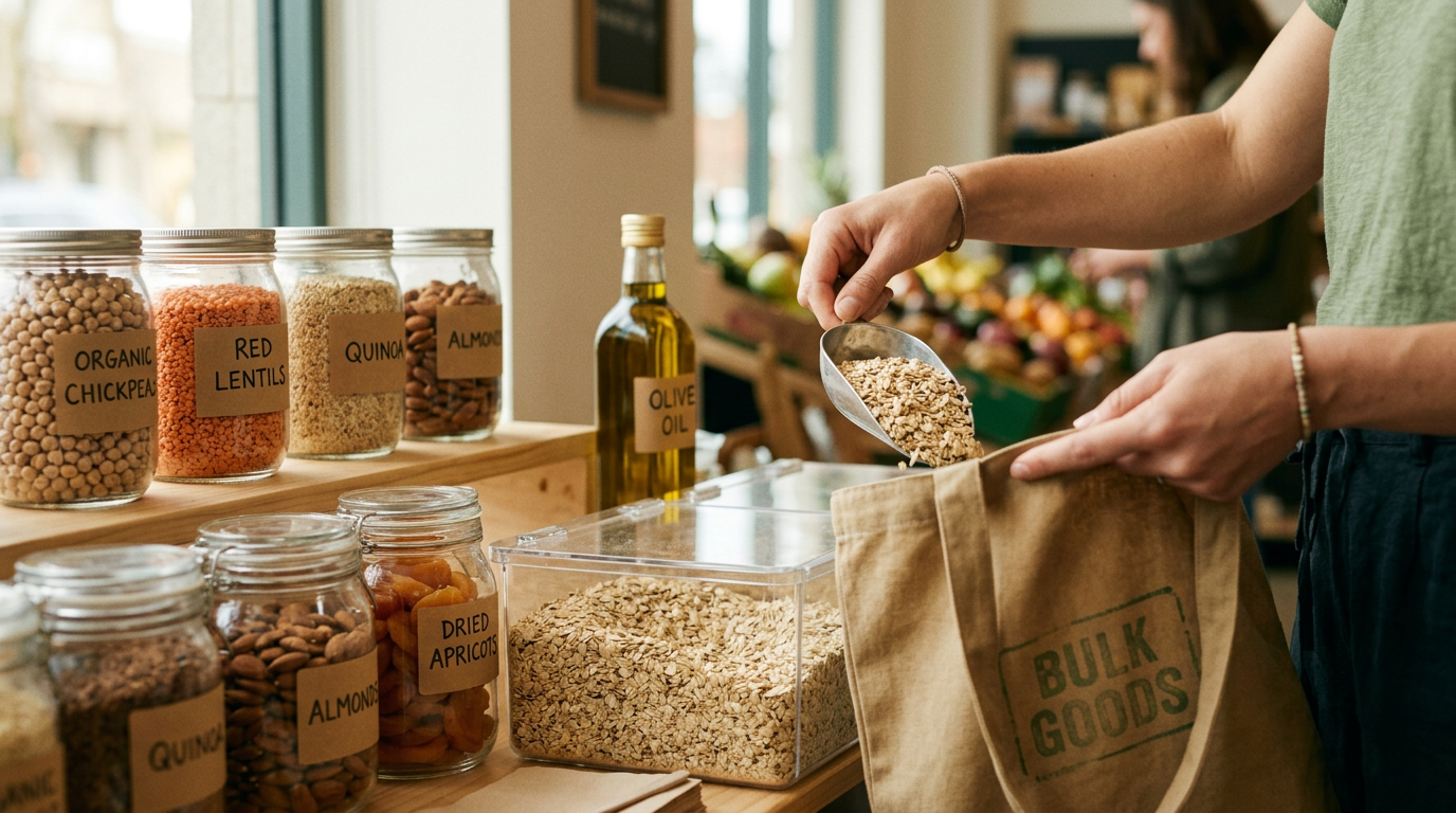 vegan grocery shopping