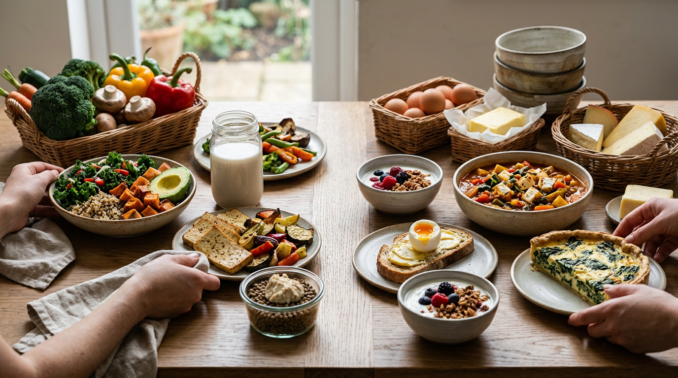 7 pontos sobre vegano e vegetariano diferença: o guia 2026