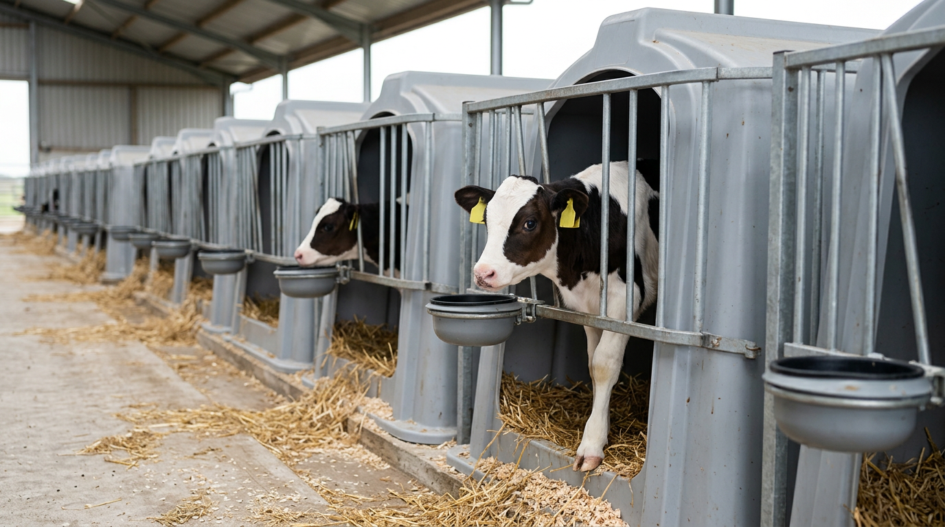 calves dairy farm
