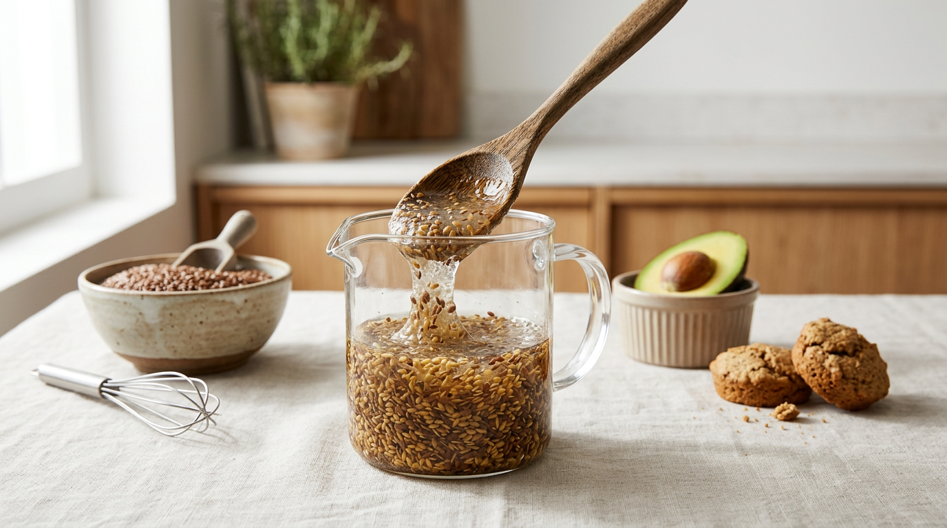 flax seeds gel