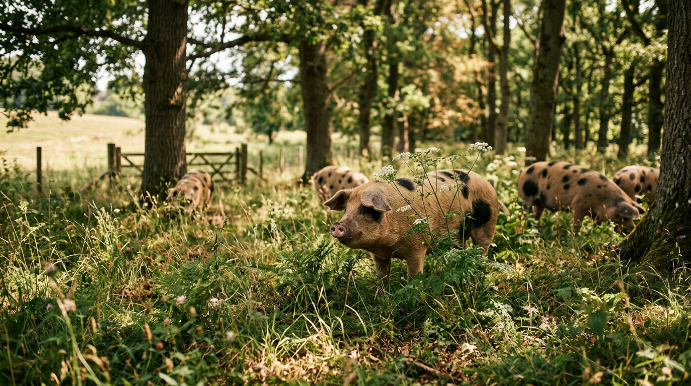 silvopasture pigs