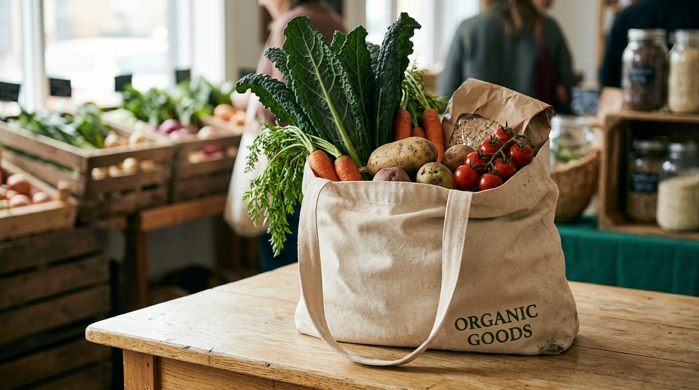 cotton tote grocery