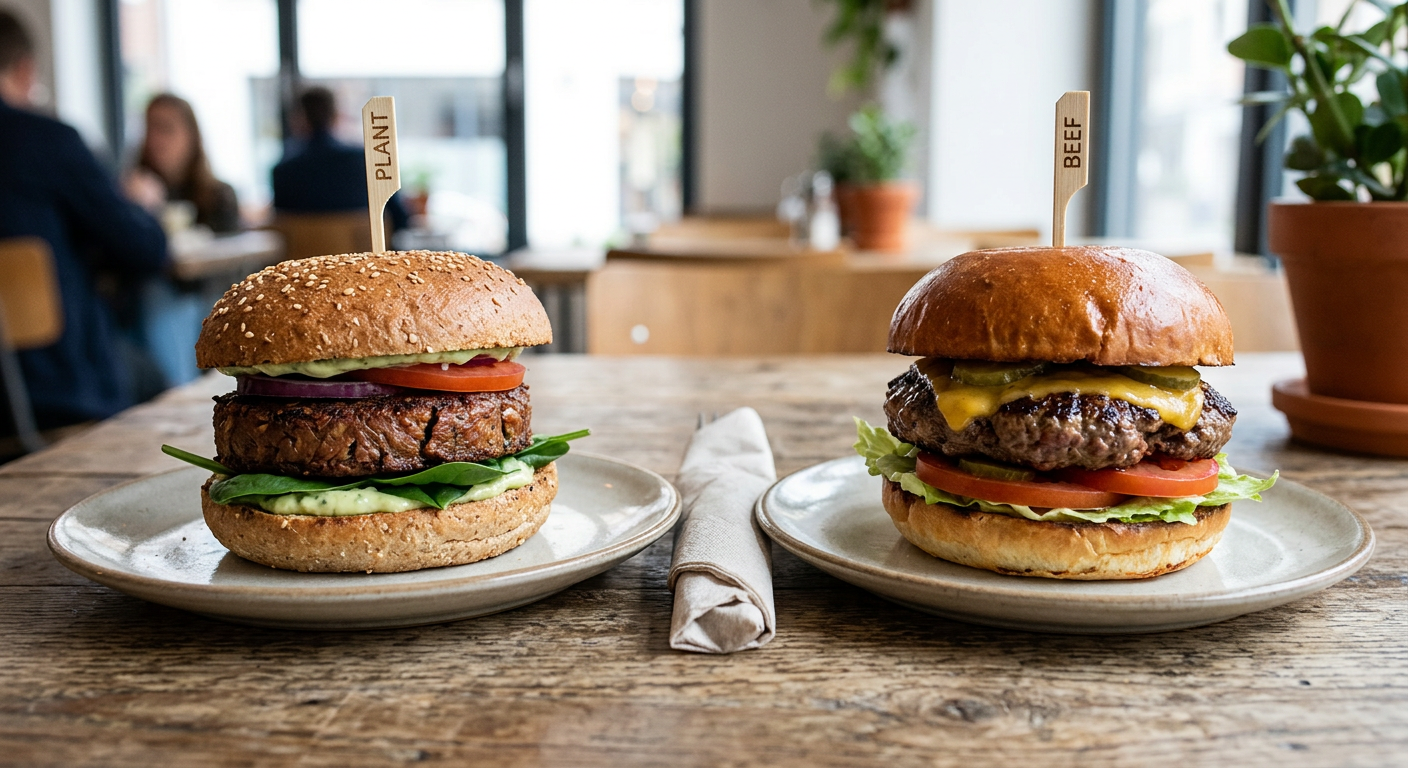 vegan burger comparison data