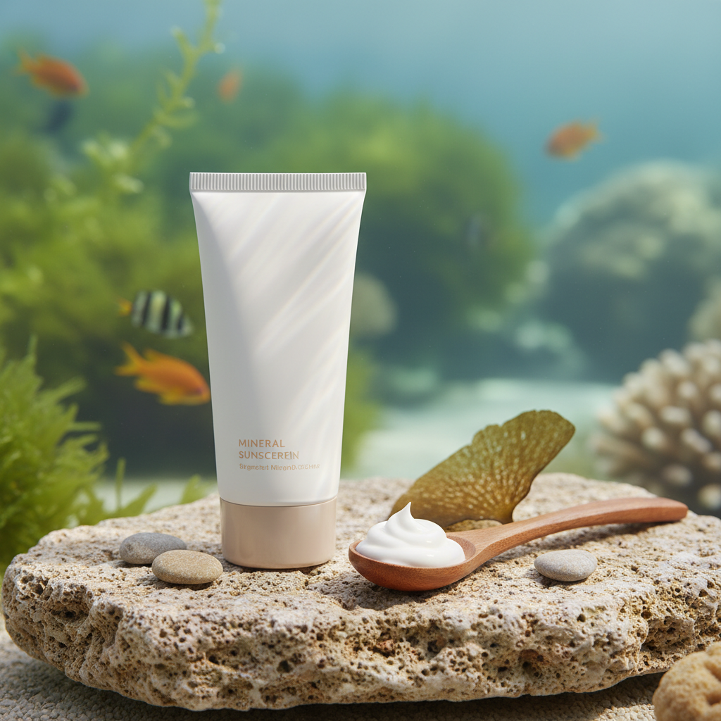 mineral sunscreen tube
