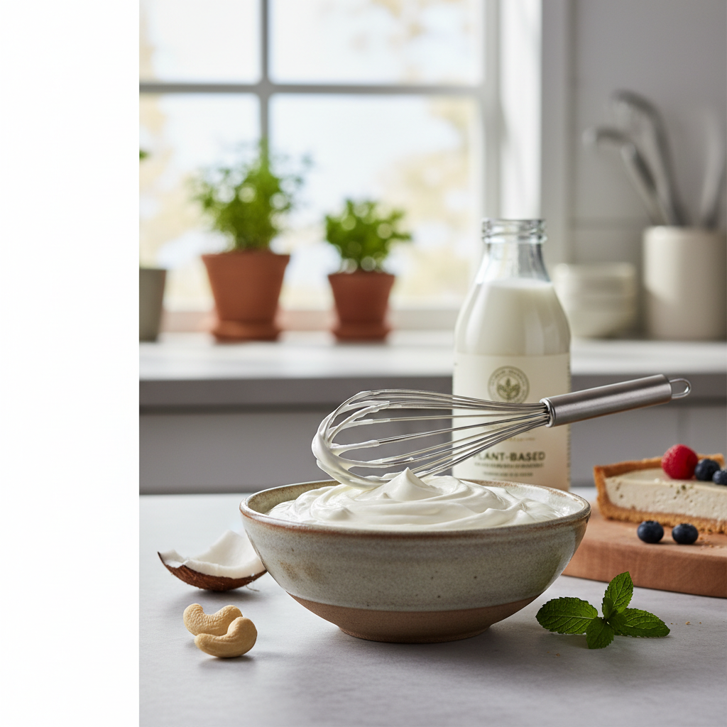 plant-based whipping cream