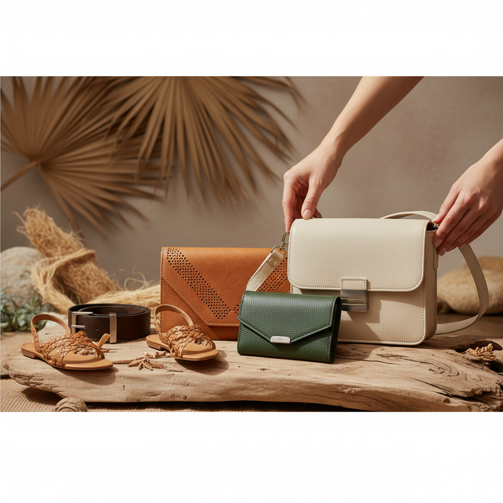 sustainable vegan fashion accessories